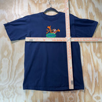 Vintage Y2K Tigger 1990s 100 acre embroidered disney t-shirt