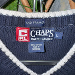 Vintage Y2K chaps by Ralph Lauren embroidered 00s prep vest