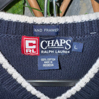 Vintage Y2K chaps by Ralph Lauren embroidered 00s prep vest