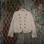 Large - Vintage Y2K Old navy raw hem 2000s era femme jacket
