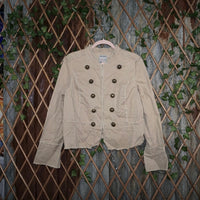 Large - Vintage Y2K Old navy raw hem 2000s era femme jacket