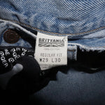 29x30 - Vintage Y2K Britannia 2000s jeans faded denim pants