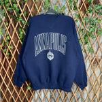 Vintage Y2K annapolis university arc crest 1990s sweatshirt