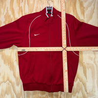 vintage y2k nike 2000s zip up embroider swoosh track jacket