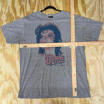 Vintage y2k heather grey david bowie zion rootwear t-shirt