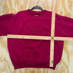 Vintage y2k trans atlantic 1990s femme embroidered crewneck