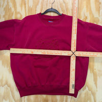 Vintage y2k trans atlantic 1990s femme embroidered crewneck