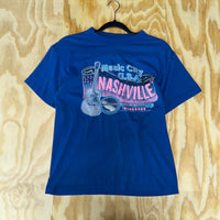 Vintage y2k music city usa 1980s nashville tourist t-shirt