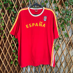 Vintage Y2K espana Spain soccer jersey 00s hilfiger t-shirt