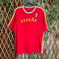 Vintage Y2K espana Spain soccer jersey 00s hilfiger t-shirt