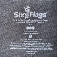 Vintage y2k six flags dc villian six flags theme park tshirt