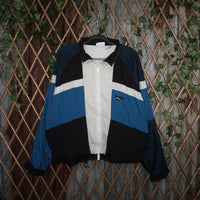 Vintage Y2K Reebok retro zip up 1990s embroider windbreaker
