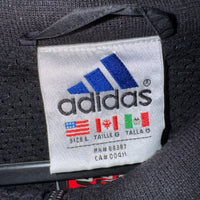 Vintage y2k adidas 1990s 2 tone embroider windbreaker jacket