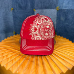 OSFA- Vintage Y2K Billabong grunge surf abstract pattern hat