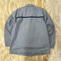 Vintage y2k 2000s gray tag lightweight windbreaker