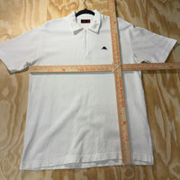 Vintage Y2K kappa embroider Patch 1/4 zip polo jersey shirt