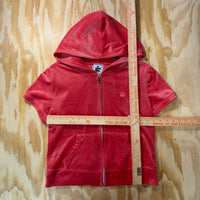 Vintage Y2K juicy couture rhinestone embroider femme hoodie