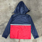 Medium - Vintage adidas 1980s rednavy
