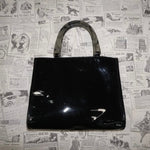 Vintage Y2K Neiman Marcus marble handle 1970s style purse