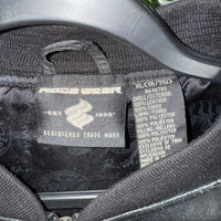 Vintage Y2K rocawear hip hop new york leather zip 00s jacket