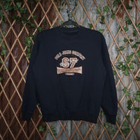 Small - Vintage / Y2K 00s Polo navy blue crewneck sweatshirt
