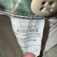 Vintage y2k wrangler rugged realtree camo brush guard pants