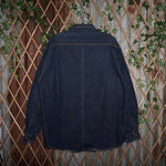 XL - Vintage Y2K KARL KANI jeans button jean hip hop jacket