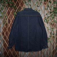 XL - Vintage Y2K KARL KANI jeans button jean hip hop jacket