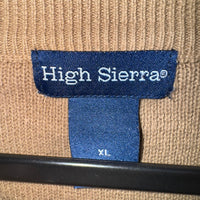 Vintage Y2K high Sierra knitted surf XG 2000s stripe sweater