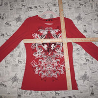 Large - Vintage Y2K royal 00s OLD SKOOL femme thermal shirt