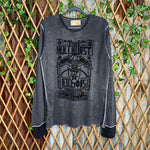 Vintage Y2K Salvage thermal grunge 2000s affliction LS shirt