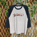 Vintage Y2K Def Leppard 3/4 sleeve 00s band baseball t-shirt