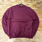 Vintage y2k harvard burgundy collegiate embroidered crewneck