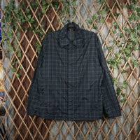 XL - Vintage Y2K Bathing ape bape plaid 1990s windbreaker