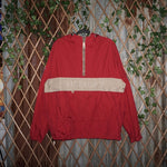 Lrg-Vintage Y2K Tommy Hilfiger embroider 1/2 zip windbreaker
