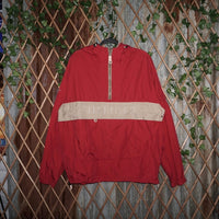 Lrg-Vintage Y2K Tommy Hilfiger embroider 1/2 zip windbreaker