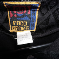 XXL - Vintage / Y2K PACO sport jeans 1/4 zip hip hop t-shirt