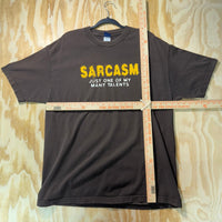 Vintage Y2K sarcasm talent spellout funny humor 2000s tshirt