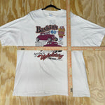 Vintage y2k baskins hot rod 2000s auto shop promo t-shirt