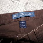 30x32-Vintage Y2K high Sierra workwear carpenter brown pants
