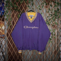 XXL - Vintage Y2K champion embroider pullover windbreaker