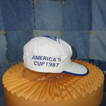 Vintage Y2K Americas cup Perth Australia 1987 painters cap