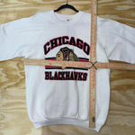 Vintage y2k chicago blackhawks hockey team 1990s crewneck
