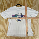 Vintage y2k holland america cruise club 1980s boat t-shirt