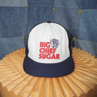 OSFA - Vintage big chief sugar essential 2 tone 1990s hat