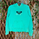 Vintage Y2K Roxy quiksilver surf 2000s style femme hoodie