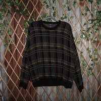 XL-Vintage Y2K dockers 1990s essential knitted cable sweater