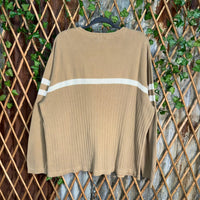 Vintage Y2K high Sierra knitted surf XG 2000s stripe sweater