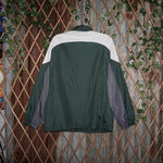 Large - Vintage Y2K Green Bay Packers embroider windbreaker