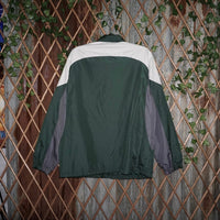 Large - Vintage Y2K Green Bay Packers embroider windbreaker